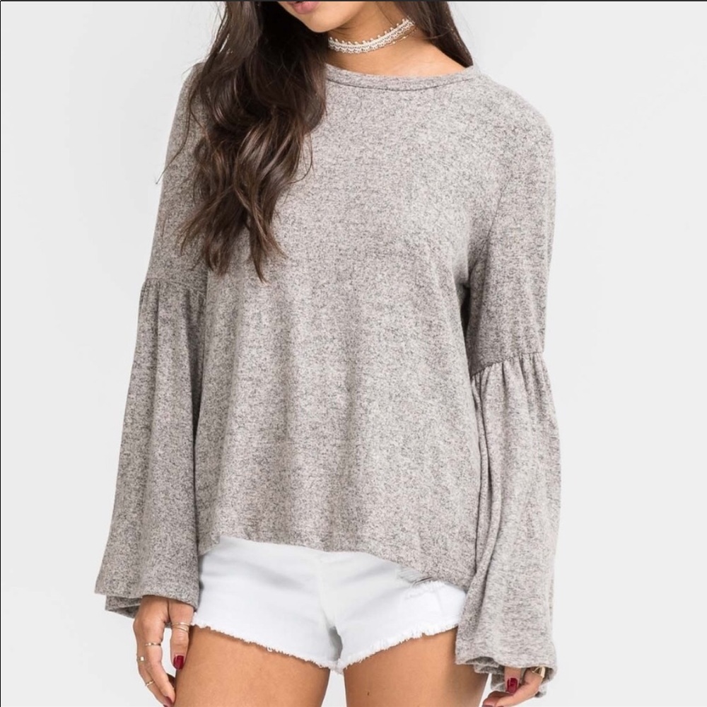 Lush Bell-Sleeve Sweater